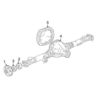 Ford OE - Rear Suspension - Axle Housing (Edge / XL / XLT)