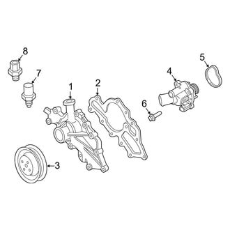 Ford OE - Cooling - Water Pump (XL / XLT 2.3L)