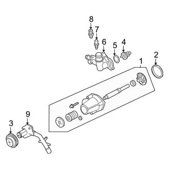 Ford OE - Cooling - Water Pump (XL / XLT 2.5L)