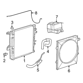 Ford OE - Cooling - Radiator & Components (XL / XLT 3.0L)