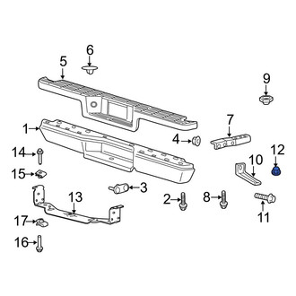 Ford OE - Engine Mount Nut