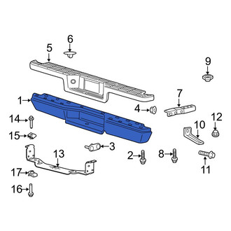 Ford OE - Rear Bumper Face Bar