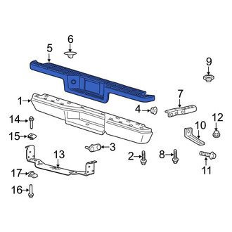 Ford OE - Rear Bumper Step Pad