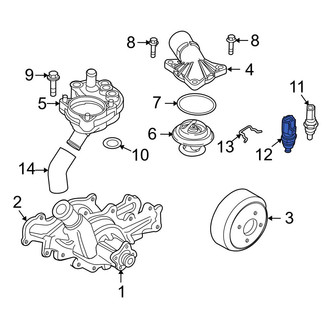 Ford OE - Engine Coolant Temperature Sensor