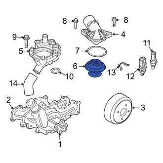 Ford OE - Engine Coolant Thermostat