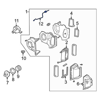 Ford OE - HVAC Vacuum Harness