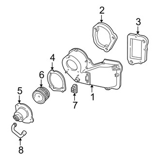 Ford OE - Air Conditioner & Heater - Heater Components