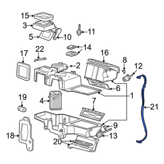 Ford OE - HVAC Vacuum Harness