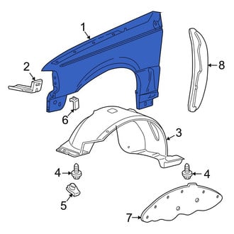 Ford OE - Front Left Fender