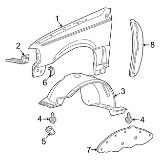Ford OE - Fender & Components