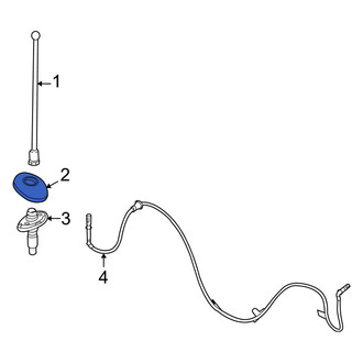 Ford OE - Antenna Bezel