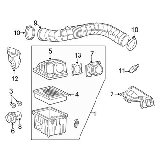 Ford OE - Engine - Air Intake (XL / XLT 2.5L)