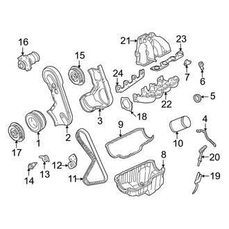 Ford OE - Engine Parts (XL / XLT 2.5L)