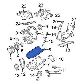 Ford OE - Engine Oil Pan Gasket