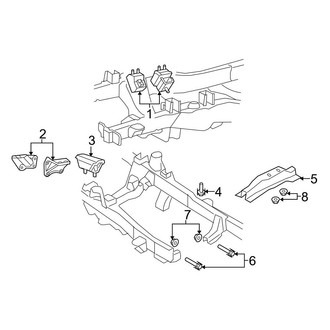 Ford OE - Engine & Transmission Mounting (3.0L Flex / Gas)