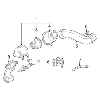 Ford OE - Engine - Air Intake (Splash / XL / XLT 4.0L)