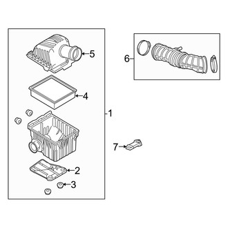 Ford OE - Engine - Air Intake (Sport / XL / XLT 4.0L)