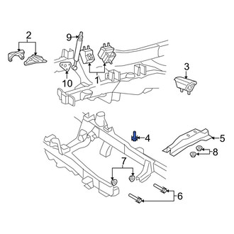 Ford OE - Manual Transmission Mount Bolt
