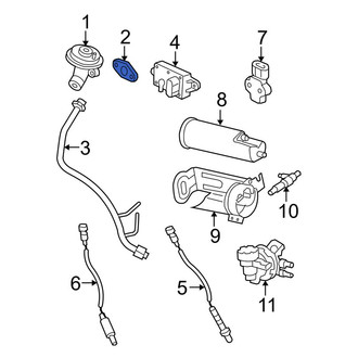 Ford OE - Exhaust Gas Recirculation (EGR) Valve Gasket