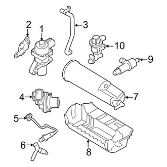 Ford OE - Emission System - Emission Components (XL / XLT 2.3L)