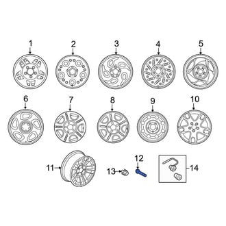 Ford OE - Tire Valve Stem