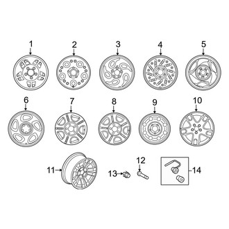 Ford OE - Wheels (Aluminum Wheels)