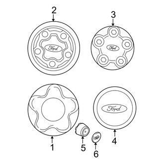 Ford OE - Wheels - Covers & Trim (Flex / Gas)