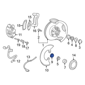 Ford OE - Front Wheel Seal