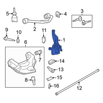 Ford OE - Front Right Steering Knuckle