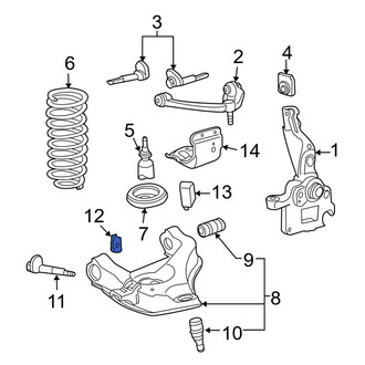 Ford OE - Front Alignment Camber Adjusting Eccentric