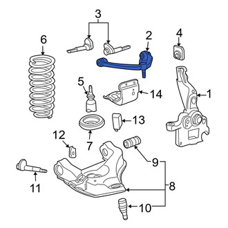 Ford OE - Front Right Upper Suspension Control Arm