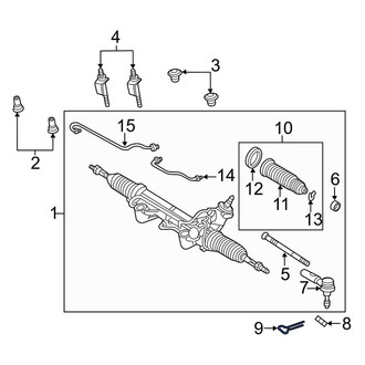 Ford OE - Outer Steering Tie Rod End Cotter Pin