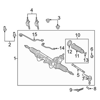 Ford OE - Steering Gear & Linkage (2.3L / 4.0L)
