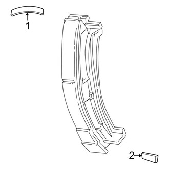 Ford OE - Cab - Exterior Trim (Regular Cab), (Edge / XL / XLT Regular Cab)