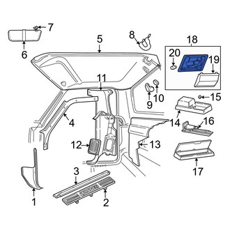 Ford OE - Dome Light