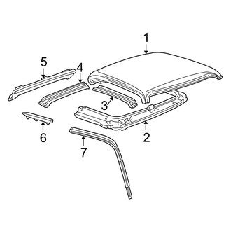 Ford OE - Cab - Roof & Components (2 Doors SuperCab)