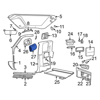 Ford OE - Dome Light Lens