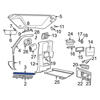 Ford OE - Outer Door Sill Plate