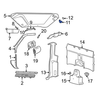 Ford OE - Coat Hook