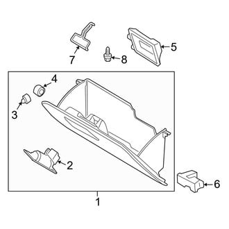 Ford OE - Instrument Panel - Glove Box (Flex / Gas)