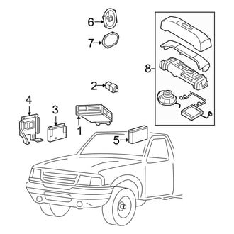 Ford OE - Instrument Panel - Sound System (Flex / Gas)