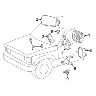 Ford OE - Restraint Systems - Air Bag Components