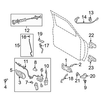 Ford OE - Front Door - Lock & Hardware
