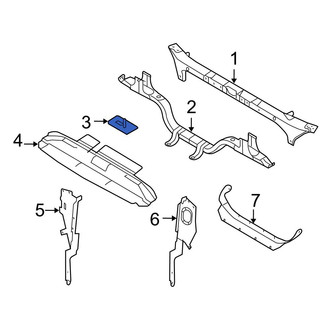 Ford OE - Radiator Mount Bracket