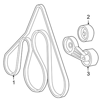 Ford OE - Cooling - Belts & Pulleys (5.4L)