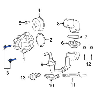 Ford OE - Engine Water Pump Bolt