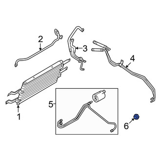 Ford OE - Automatic Transmission Oil Cooler Line Connector