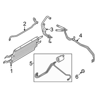 Ford OE - Cooling - Trans Oil Cooler (5.4L Automatic Tr)