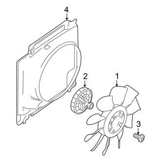 Ford OE - Cooling Fan (Crew Cab 6.8L)