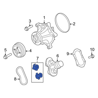 Ford OE - Engine Coolant Thermostat